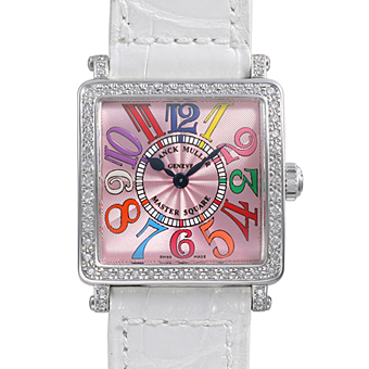 FRANCK MULLER フランクミュラー コピー マスタースクエアー 6002SQZDP COL カラードリームス ピンク